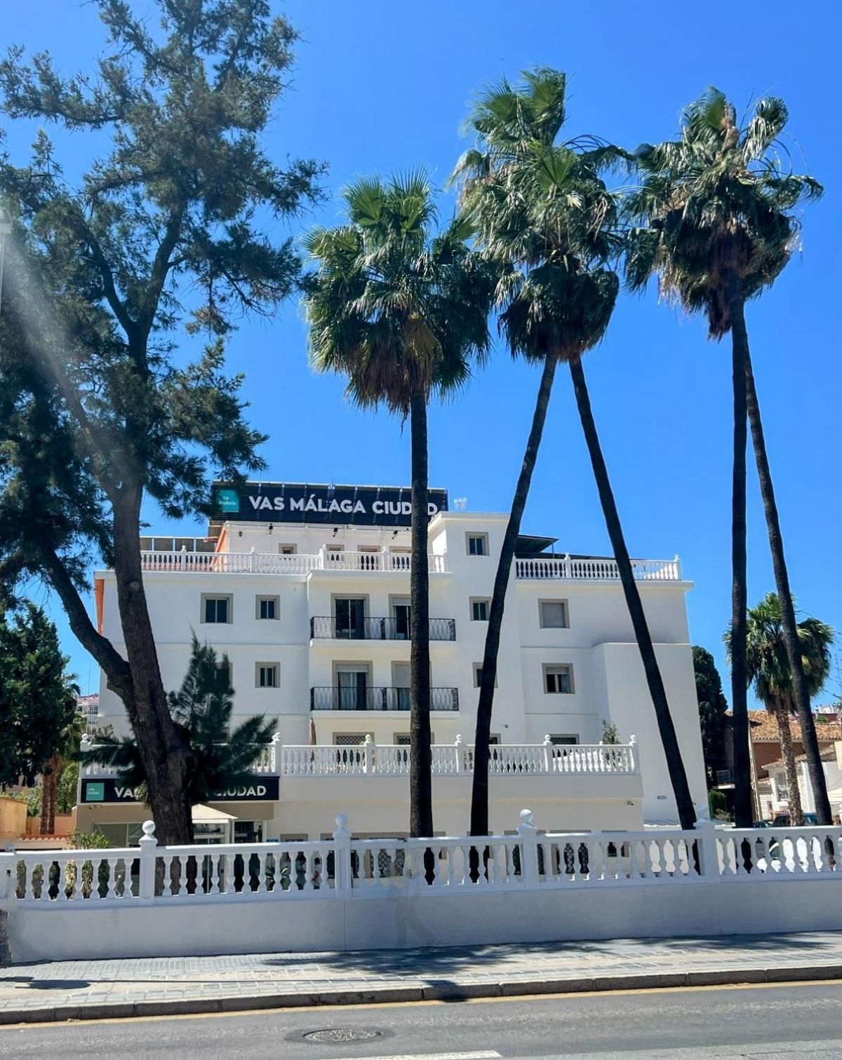 Vas Malaga Ciudad Hotel Eksteriør billede