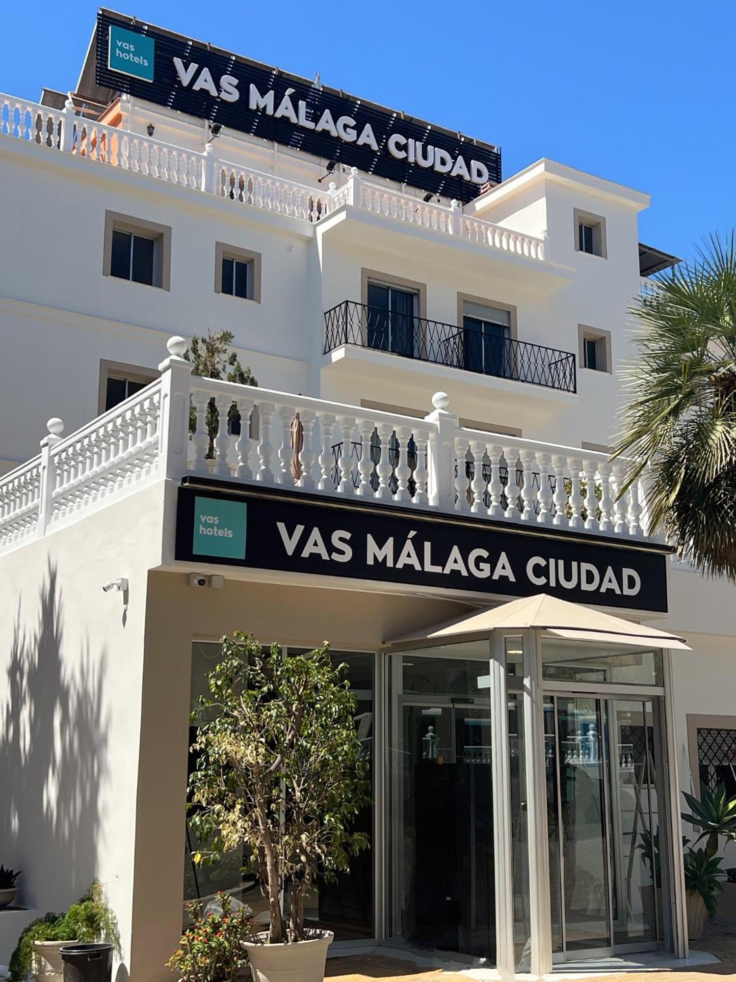 Vas Malaga Ciudad Hotel Eksteriør billede