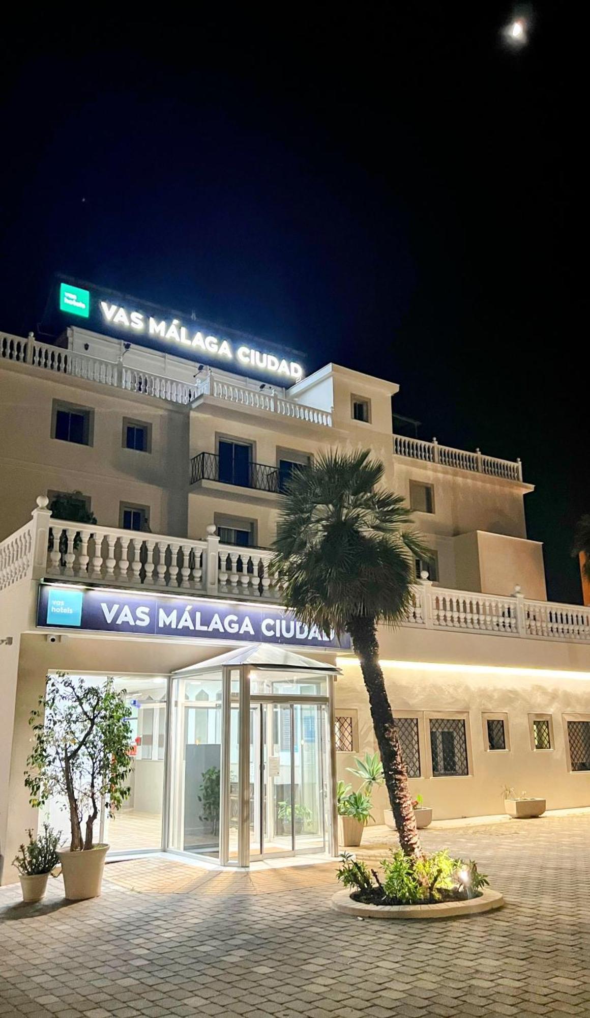 Vas Malaga Ciudad Hotel Eksteriør billede