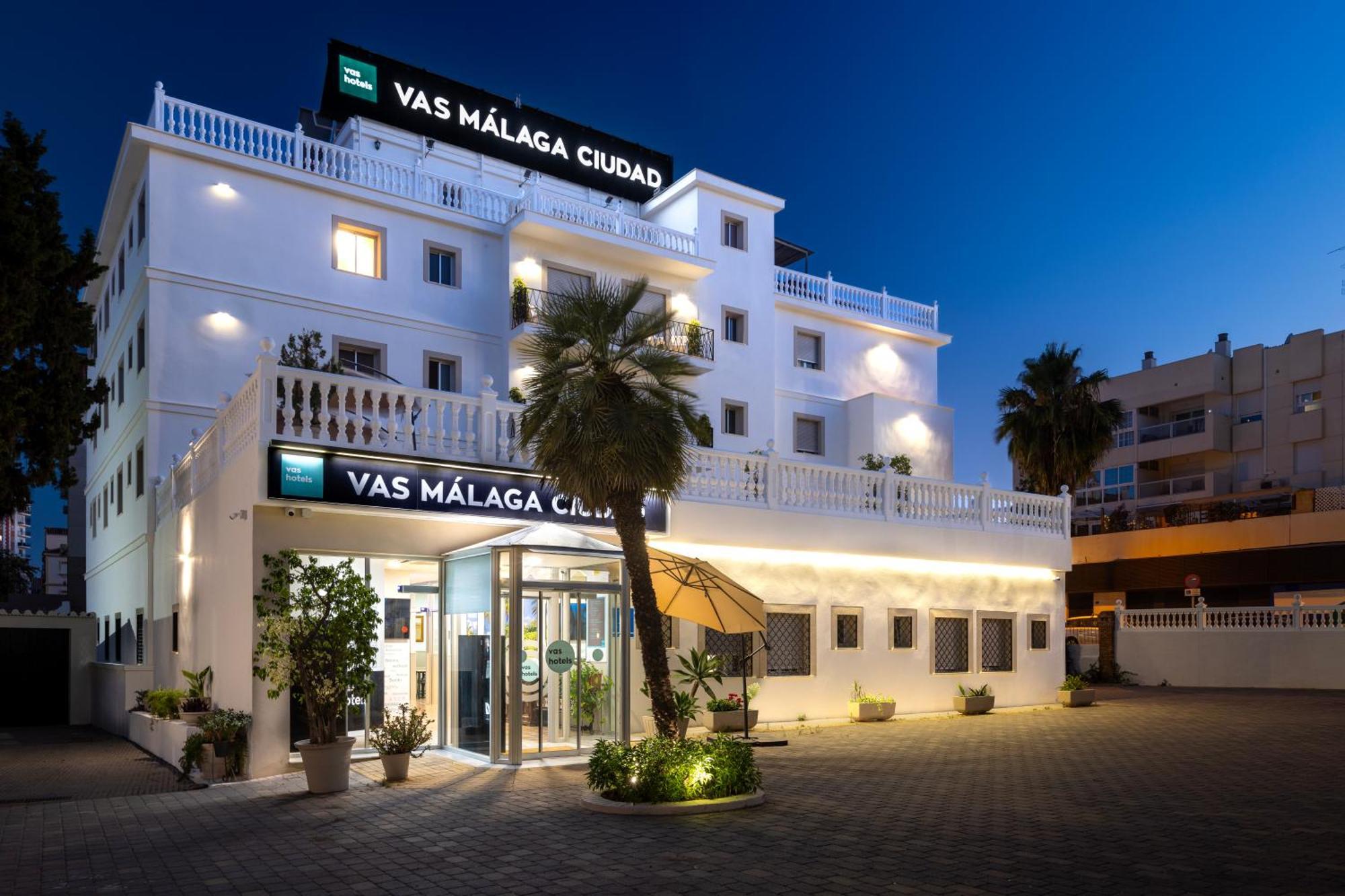 Vas Malaga Ciudad Hotel Eksteriør billede
